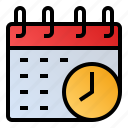 calendar, clock, date, event, schedule