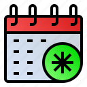 calendar, date, event, schedule, settings