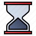 clock, hourglass, sandglass, timer