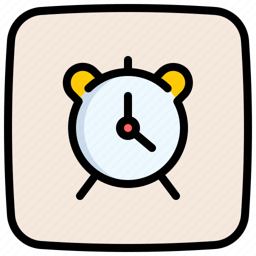 Alarm, timer, time, clock, wake up icon - Download on Iconfinder