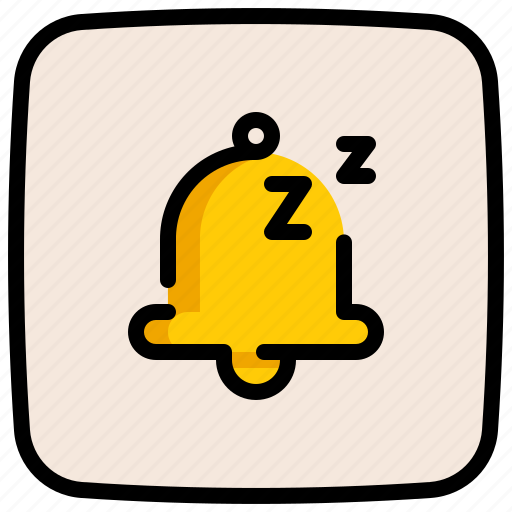 Disabled, silent, notification, bell, sleep mode icon - Download on Iconfinder