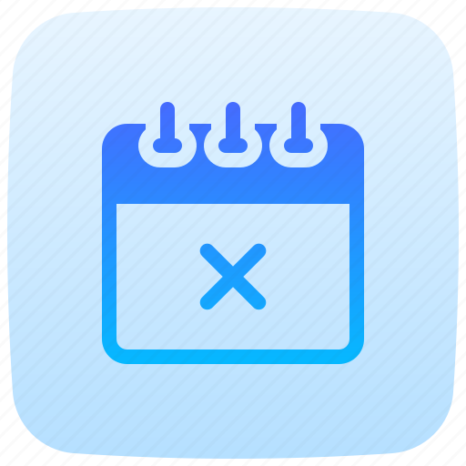 Cancel, schedule, date, calendar, time icon - Download on Iconfinder