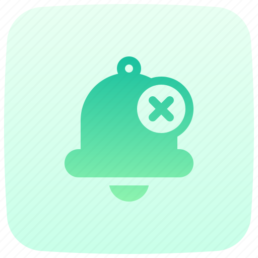 Notification, cancel, alert, alarm, bell icon - Download on Iconfinder