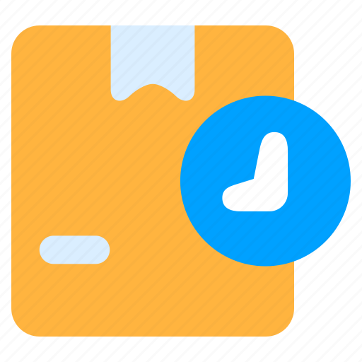 Delivery, time, box icon - Download on Iconfinder