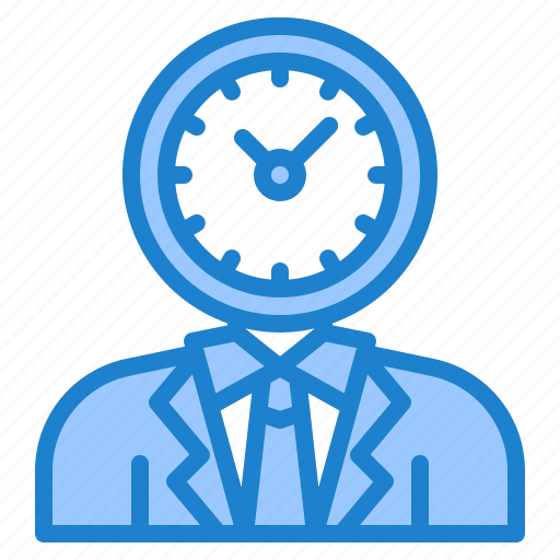 Business, man, time, event, clock, schedule icon - Download on Iconfinder