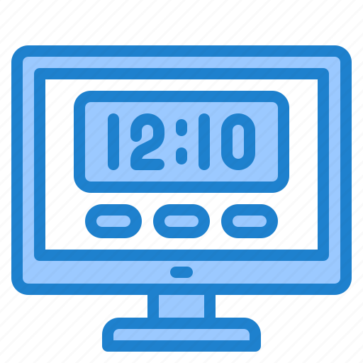 Time, clock, computer, schedule, device icon - Download on Iconfinder