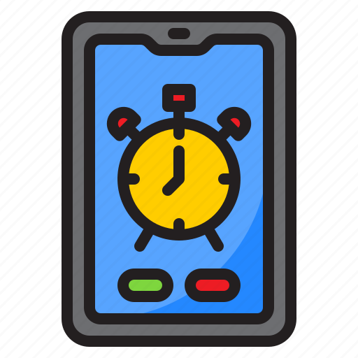 Alarm, notification, time, mobilephone, watch icon - Download on Iconfinder