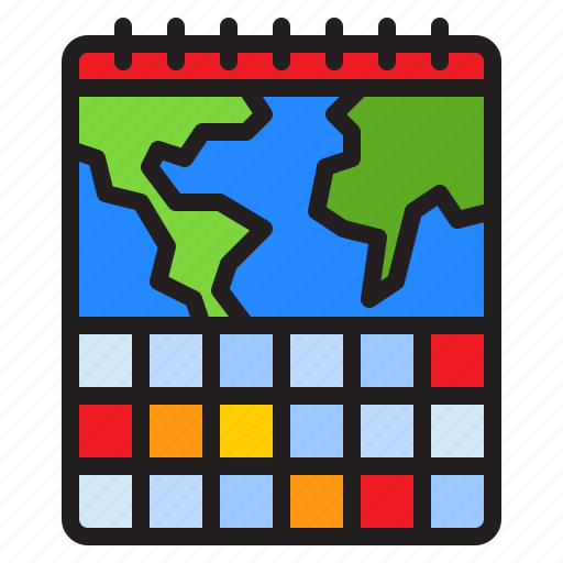 Calendar, day, map, schedule, event icon - Download on Iconfinder