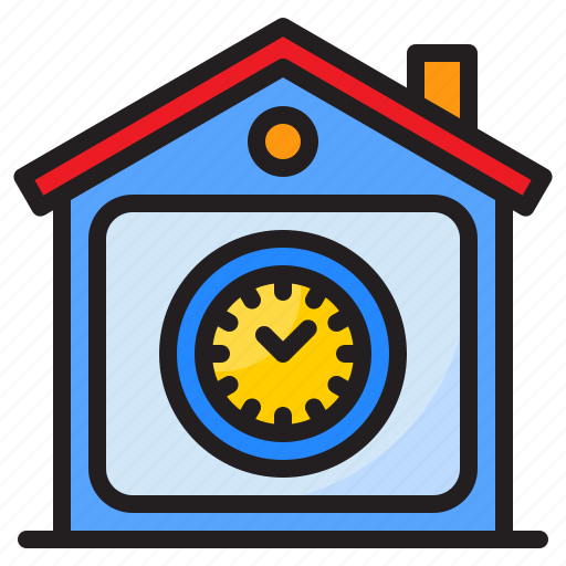 Home, time, event, clock, schedule icon - Download on Iconfinder