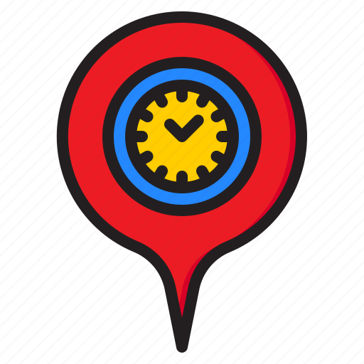 Location, time, event, clock, schedule icon - Download on Iconfinder