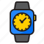 watch, clock, smartwatch, time, schedule 