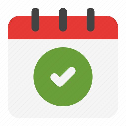 Done, schedule, calendar, date, event, appointment, plan icon - Download on Iconfinder