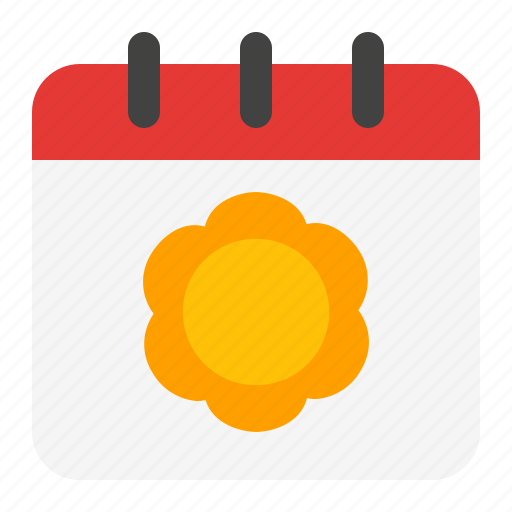 Spring, nature, plant, flower, calendar, season, event icon - Download on Iconfinder
