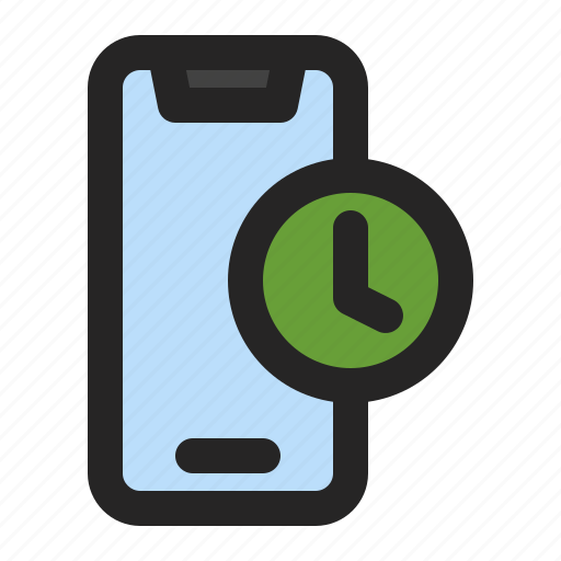 Time, clock, watch, timer, hour, smartphone, mobile icon - Download on Iconfinder