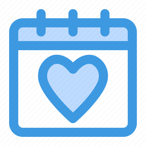 Valentine, date, schedule, calendar, event, love, romance icon - Download on Iconfinder