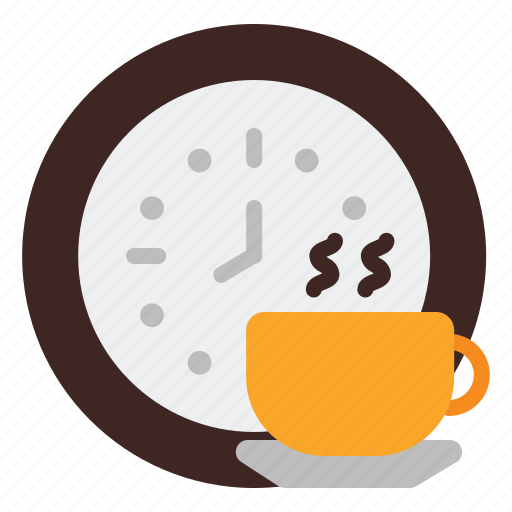 Coffee break, time and date, time, date, calendar, schedule, business icon - Download on Iconfinder