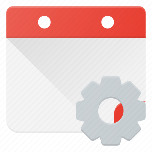 Calendar, event, settings, time icon - Download on Iconfinder