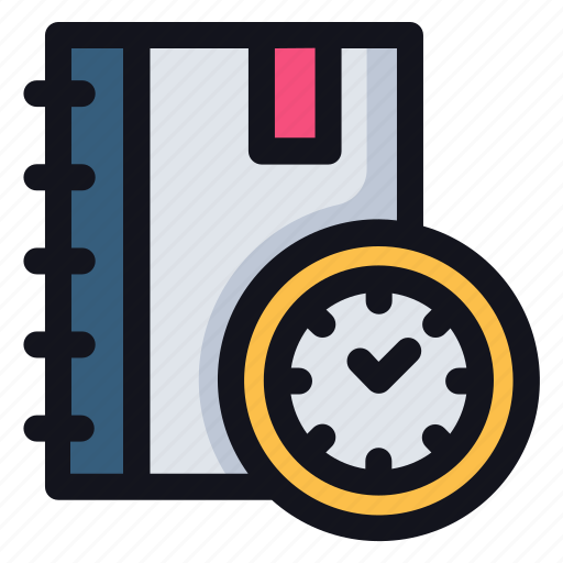 Agenda, schedule, time management, business, management, time icon - Download on Iconfinder