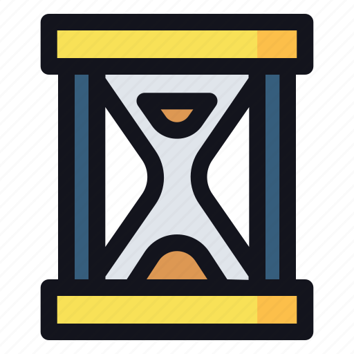 Sand clock, timer, watch, time, clock icon - Download on Iconfinder