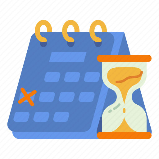 Hourglass, menagement, time, date, business, deadline, calendar icon - Download on Iconfinder