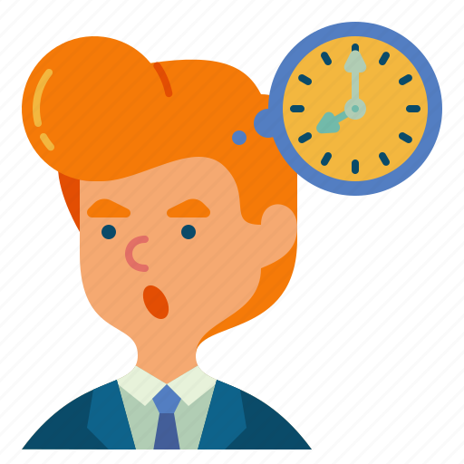 Man, menagement, bubble, time, thinking, businessman icon - Download on Iconfinder