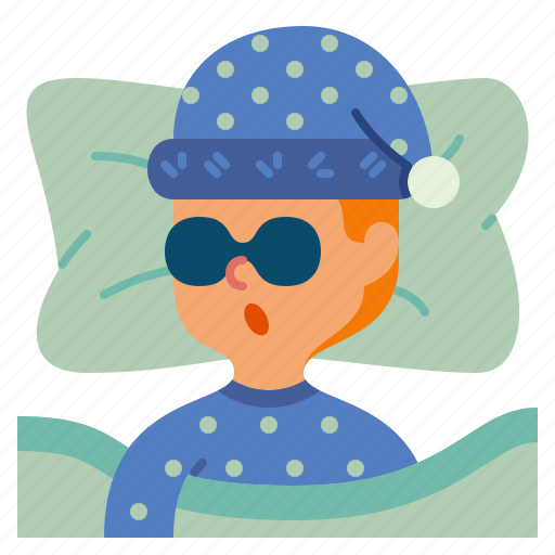 Man, pillow, sleep, rest, relax, duvet, sleeping icon - Download on Iconfinder