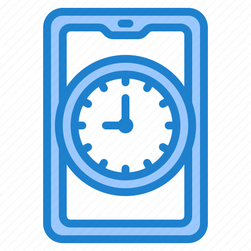 Mobilephone, time, management, clock, smartphone icon - Download on Iconfinder