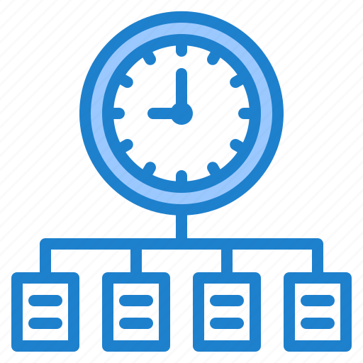 Time, management, clock, diagram, flow, chart icon - Download on Iconfinder
