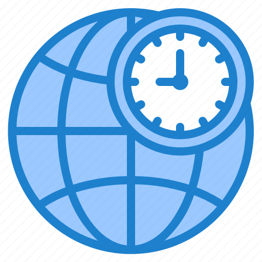 World, time, management, clock, global icon - Download on Iconfinder