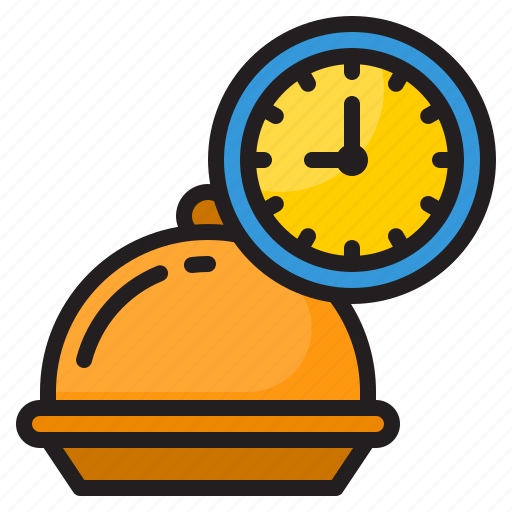 Food, delivery, time, management, clock icon - Download on Iconfinder