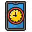 mobilephone, time, management, clock, smartphone 