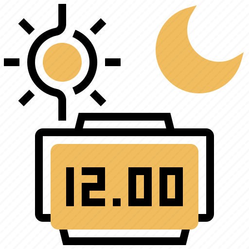 Clock, day, hour, night, time icon - Download on Iconfinder
