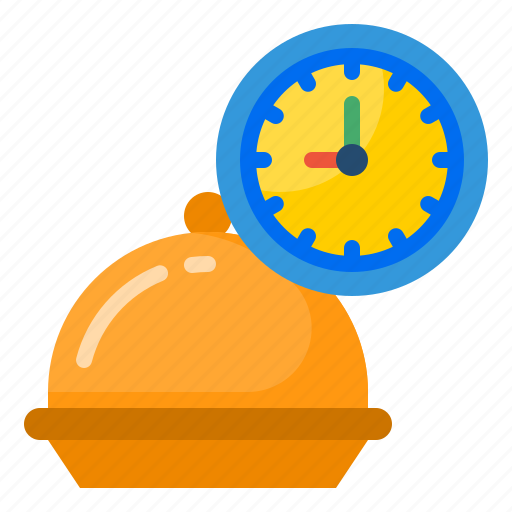 Food, delivery, time, management, clock icon - Download on Iconfinder