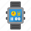 smartwatch, time, management, clock, digital 