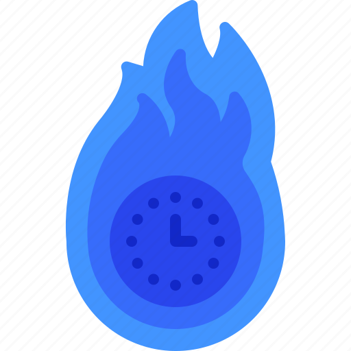 Deadline, time, fire, clock, rush icon - Download on Iconfinder