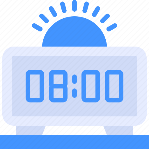 Digital, clock, alarm, time, electronics icon - Download on Iconfinder