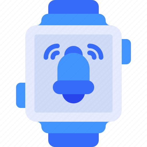 Smartwatch, bell, time, notification, electronics icon - Download on Iconfinder