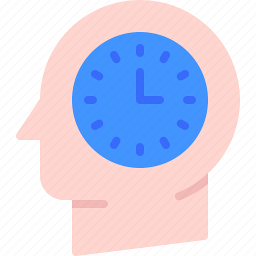 Time, head, clock, mind, hour icon - Download on Iconfinder