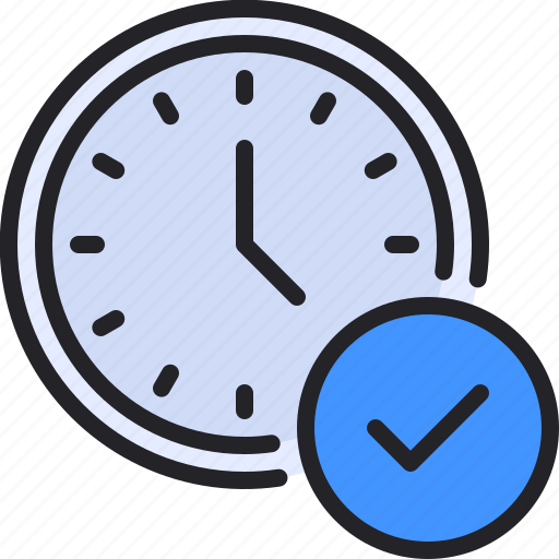 Time, checklist, clock, question, mark, correction icon - Download on Iconfinder
