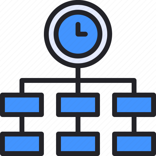 Time, management, hierarchy, clock, productivity icon - Download on Iconfinder