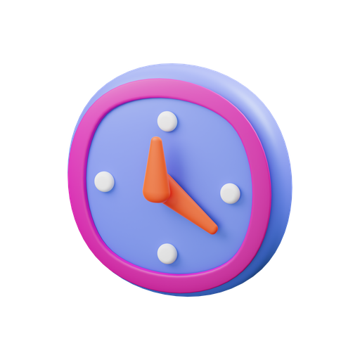 1, time, business, clock, date, timer, watch 3D illustration - Free download