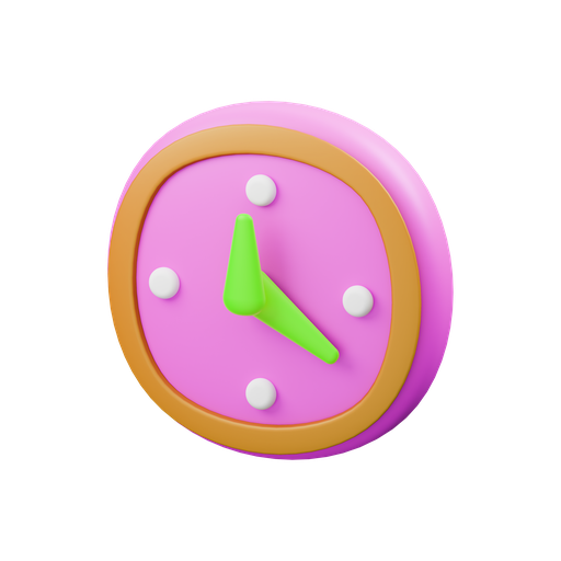 .png, time, clock, alarm, date, format, timer 3D illustration - Free download
