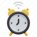 alarm, clock, time, date, miscellaneous, timer, 3d 