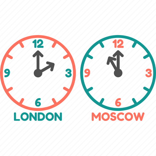 Clock, london, moscow, time, time zone, watch icon - Download on Iconfinder