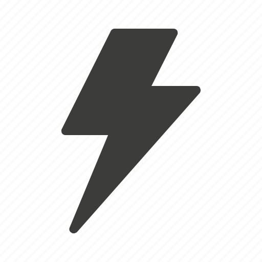 Electricity, flash, lightning bolt, power, thunder icon - Download on Iconfinder