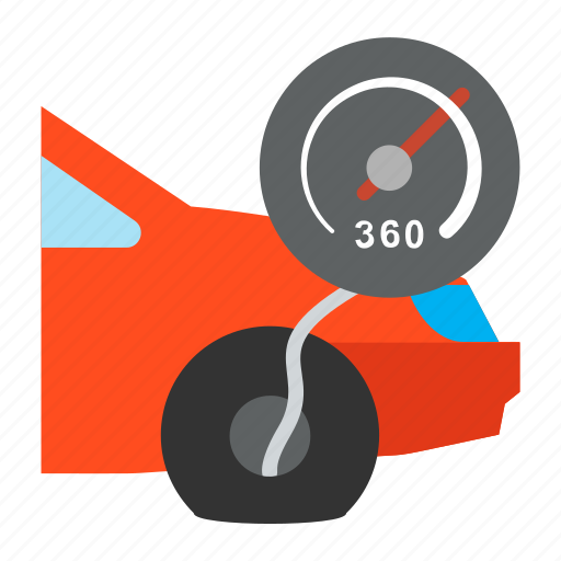 Air pressure, tire gauge, tire meter, automobile, measuring tool, tire shop, vehicle icon - Download on Iconfinder