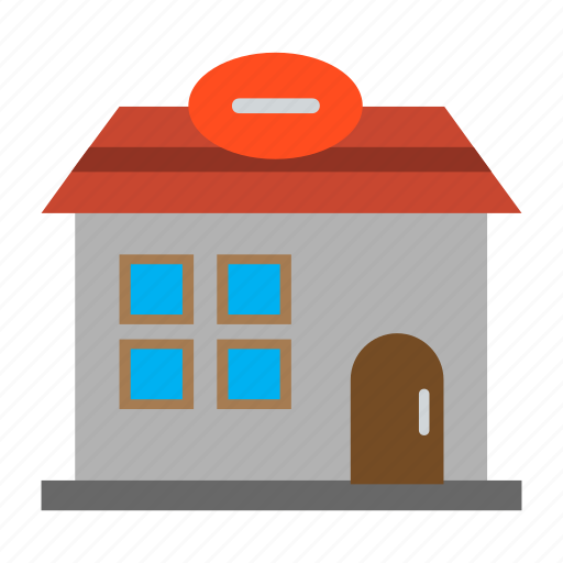 Building, garage, home, house, property, tire shop icon - Download on Iconfinder