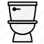 bathroom, flush, sign, toilet, wc 
