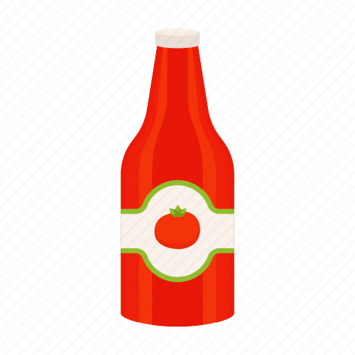 Bottle, food, fruit, ketchup, tomato, vegetable, vitamin icon - Download on Iconfinder