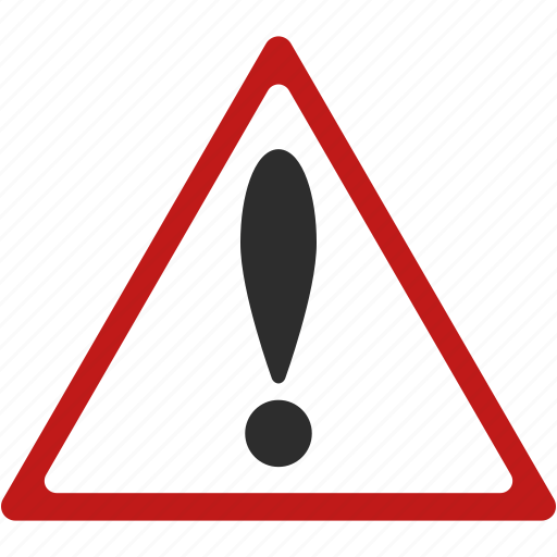 Problem, alert, attention, caution, danger, error, exclamation icon - Download on Iconfinder